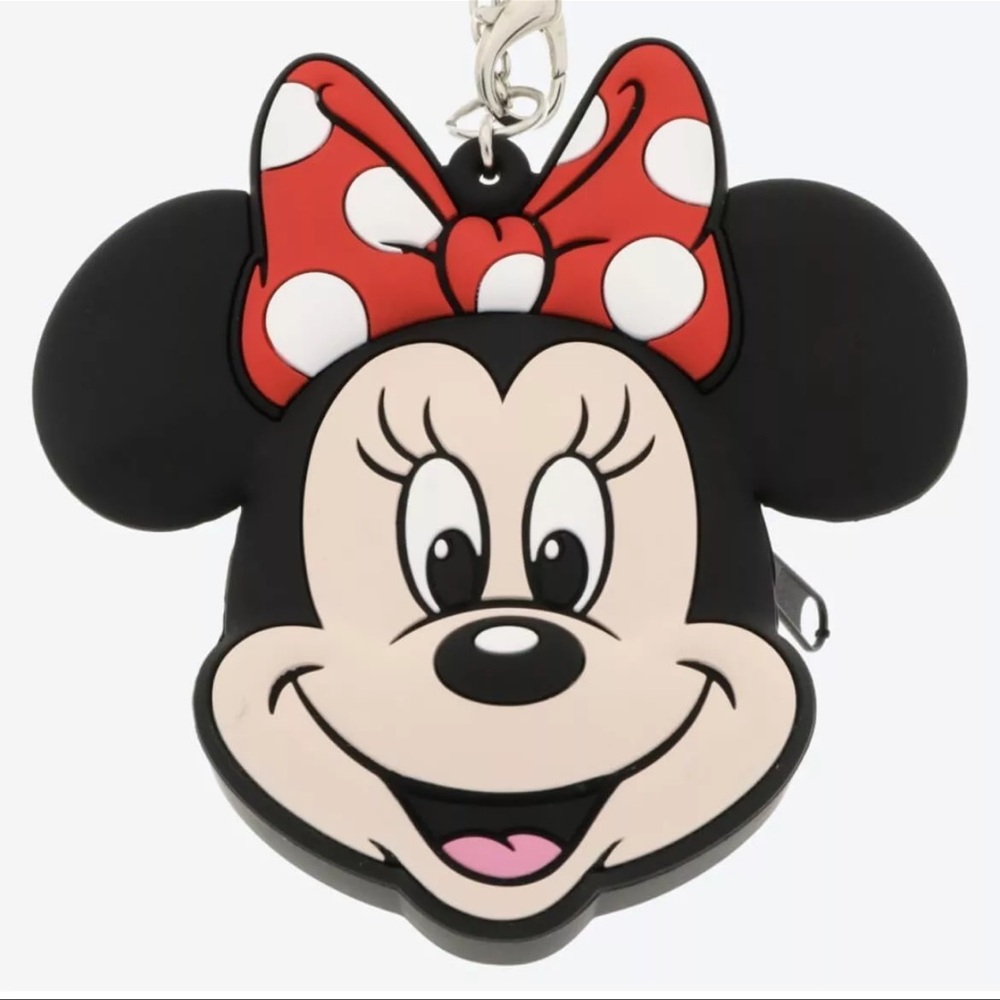 NWT Tokyo Disney Minnie Mouse Coin Pouch Bag Charm - Picture 5 of 7